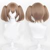 Smart Cosplay Disguise Cosplay Wig with Net and Brown and Falcon-style Wig, Heat-Resistant, 40cm, Wig, Comb, (Wig, Ears, Tail)