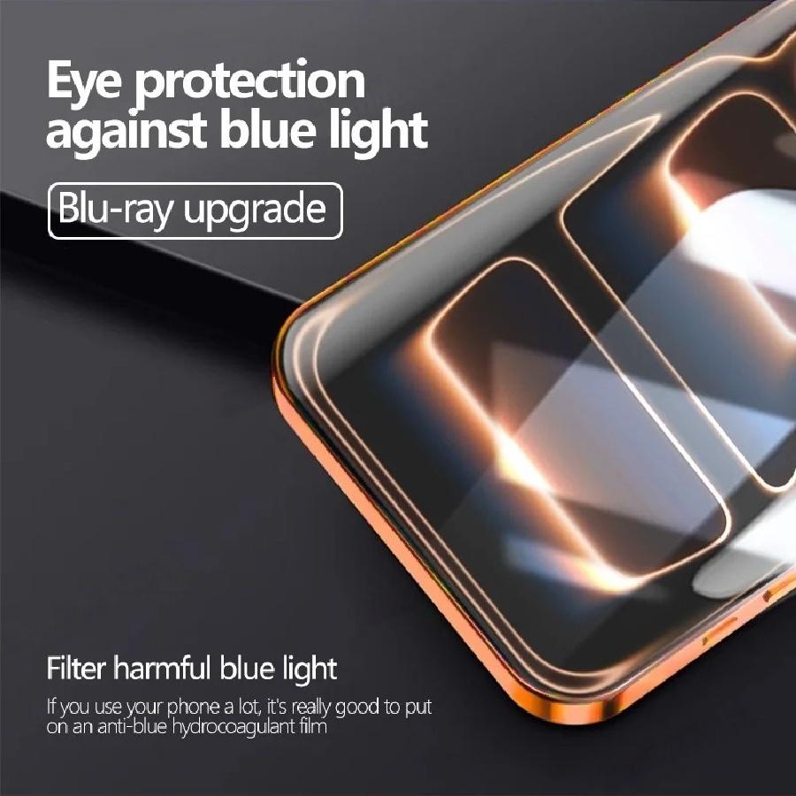 IPhone Air 17 16 15 14 13 12 mini 11 Pro Max X XS Max XR 8 7 6 6s Plus SE 2020 jaoks Pehme Hüdrogeelkile Ekraanikaitse