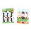 6Pcs Animal Cat Paw Fruit Fork Mini Cartoon Children Snack Cake Pick Toothpick