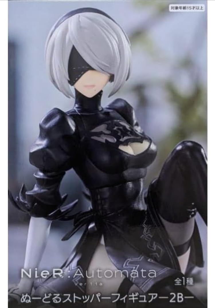 

2B Подставка для лапши Официальный коллекционный ТВ-аниме NieRAutomata Вер.. 1.1a Рисунок, Рисунок, [Использованный]