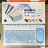 Wireless Bluetooth Keyboard and Mouse Set for Mobile Phones, Tablets, iPad, Apple, Huawei - Includes Taiwan Zhuyin and Traditional Cangjie Layouts.