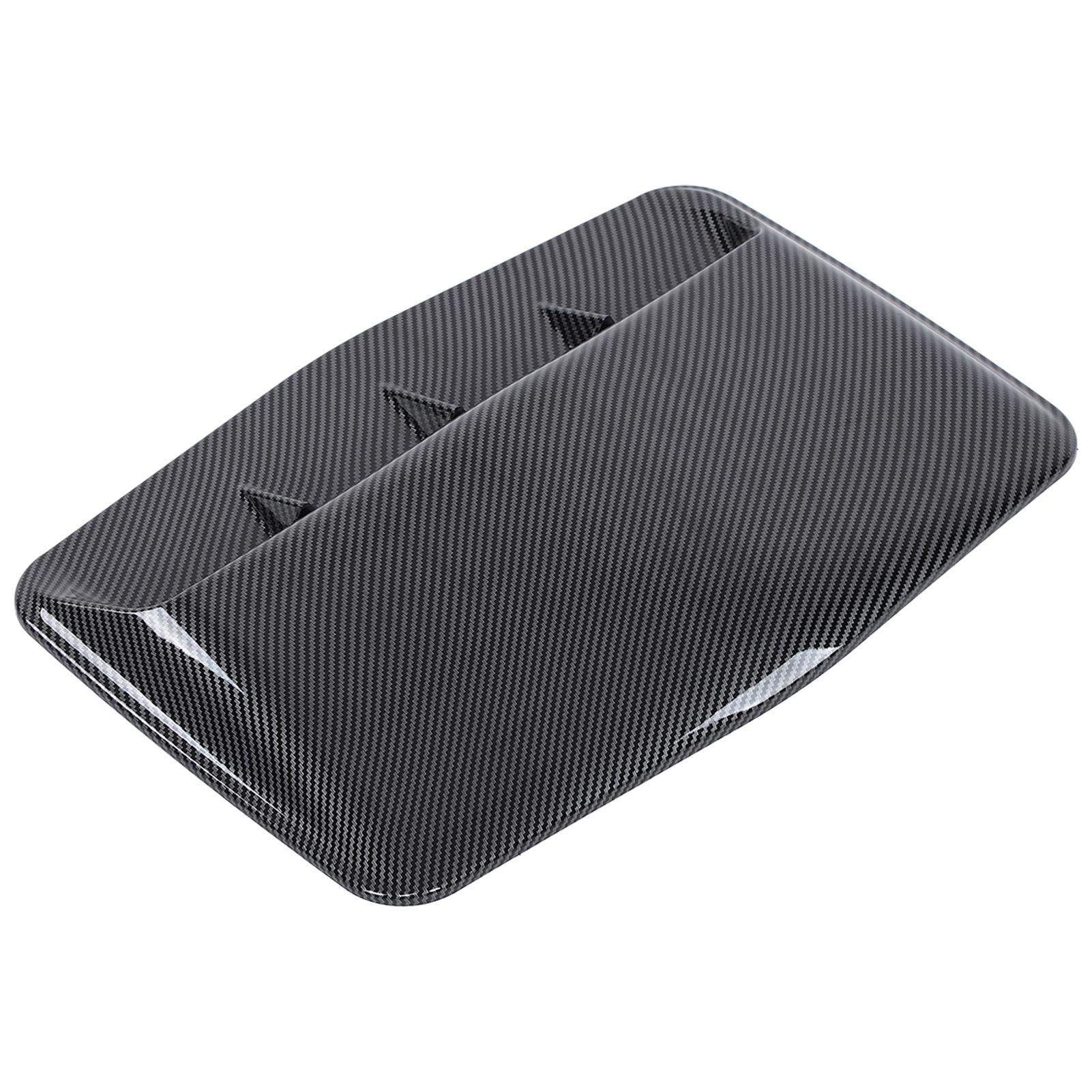 

Car Hood Scoop Cowl ABS Vent Decorative Cover with Tape for Automotive Modification