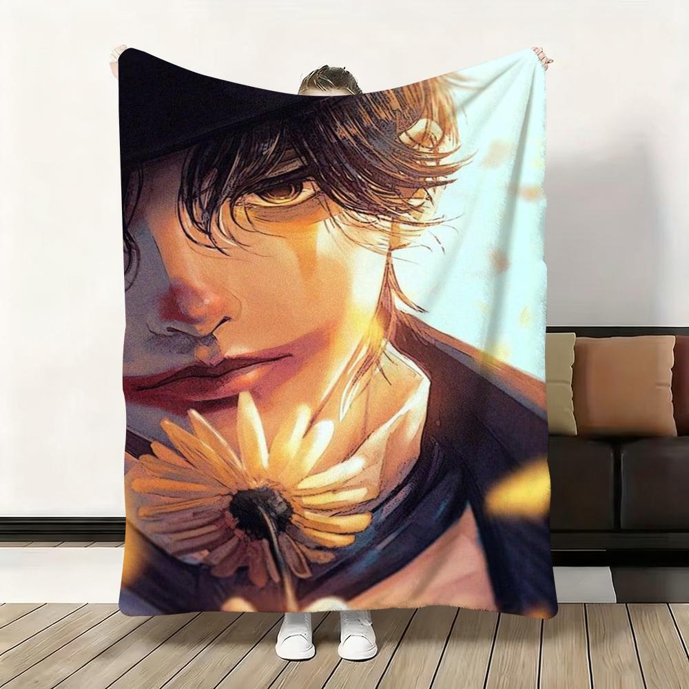 

Lord Of Mysteries Treasure Novel Throw Thick Flannel Blanket Lightweight Warm Cozy Skin-Friendly Throw for Sofa Bed Winter Use 75x90cm