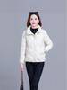 Women's 2025 Short Style Thickened Cotton Jacket - Korean Fashion, Stand Collar, Slimming, Warm, & Versatile