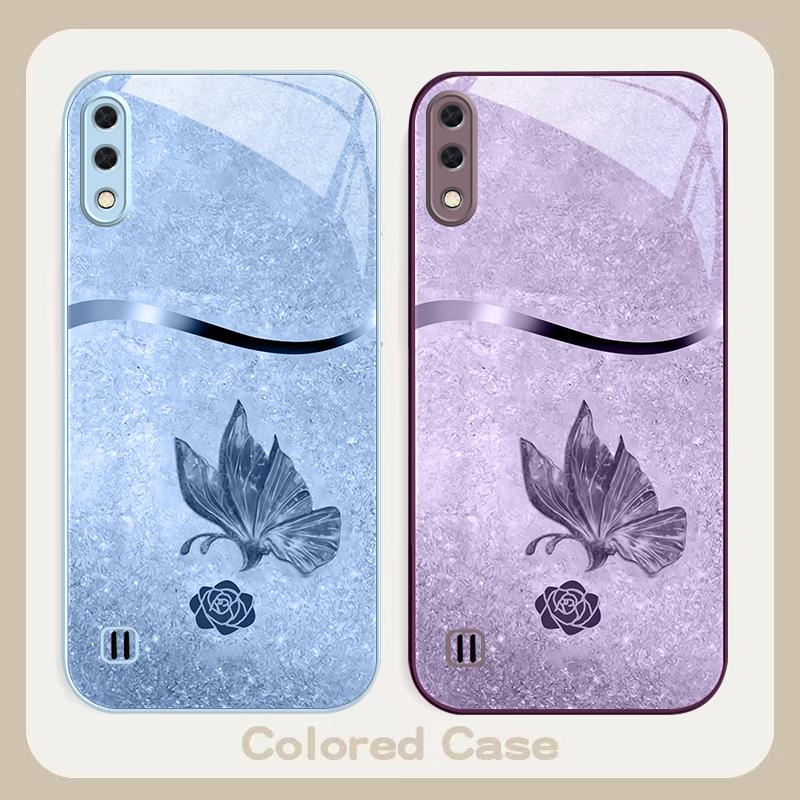 Full of Eastern Elegance For Samsung A01 02 A03 Core 04 05 06 10 12 A13 14 5G 15 16 M02 12 Note 8 9 10 20 Glass Ultra Phone Case