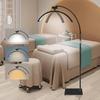 Floor-Standing Half-Moon Beauty Lamp for Eyelash Extensions, Eyebrow Tattoos, Live Broadcasts & Photography