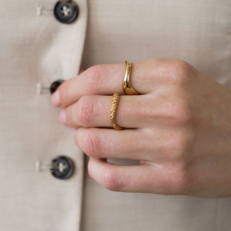 Dawn of Me Twilight Wave Ring