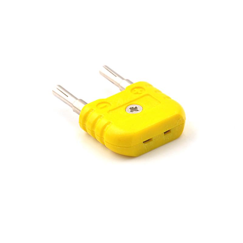 K-Typ Thermoelement-Adapter Mini K-Typ zu Rund-Bananenstecker Thermometer