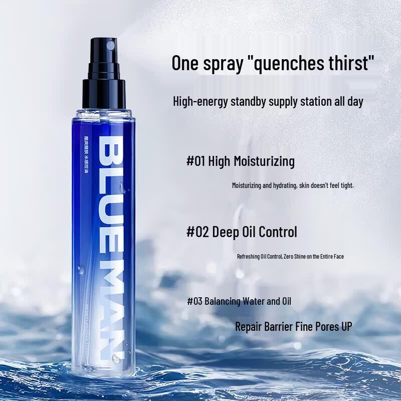 PRIME BLUE Men's Oil Control & Hydrating Toner