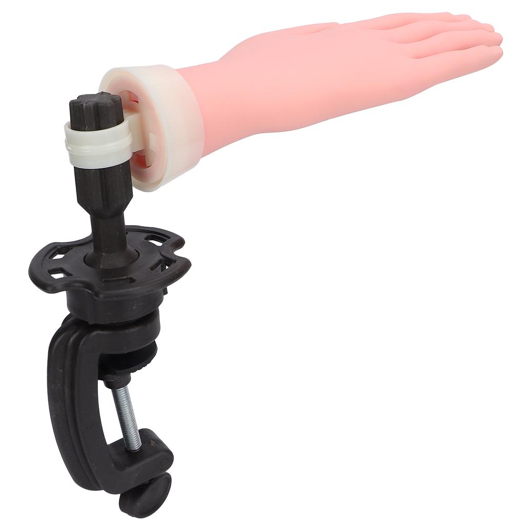 Realistic Nail Art Training Hand Bendable Mannequin Hand Flexible Fake Nail Practice Hand