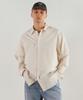 Relaxed Soft Poplin Shirt [Cream]