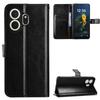 Wallet Case for TCL 10 Pro - Leather/PU, Black, With Lanyard