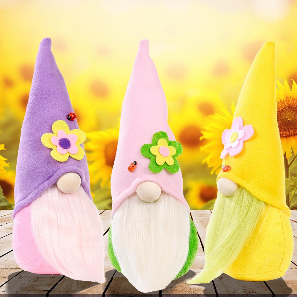 Entzückende Erntefest Herbst Marienkäfer Plüschpuppe Deko für Zuhause und Partys