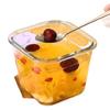 Ru Han Square Glass Food Storage Container