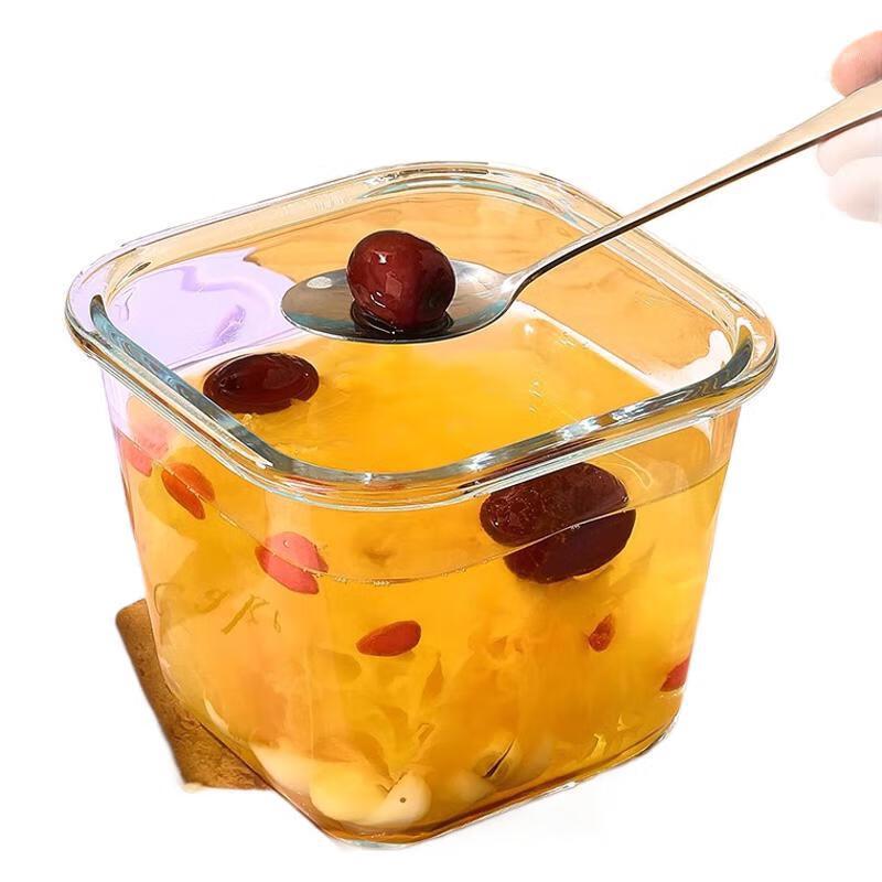Ru Han Square Glass Food Storage Container