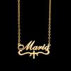 Atoztide Custom Name Necklace for Women Bottom Heart Crown Stainless Steel Jewelry Choker Chain Personalized Birthday Gift
