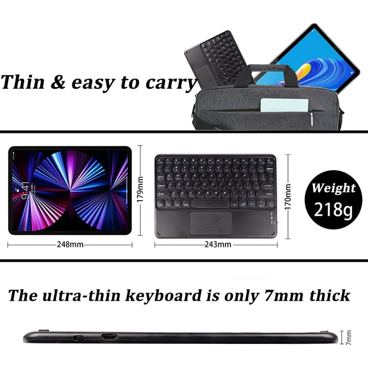 Wireless touch Bluetooth keyboard portable keyboard PC Laptop keyboard