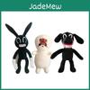 Entzückende Und Gruselige Siren Head Horror Schwarzer Hase Plüsch Stoffpuppe Für Kinder
