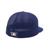 New Era 59FIFTY MLB LA Dark Royal Mesh 7 5950TR Los Dod Droy Size 25J Cap, 1/2 inch, White,