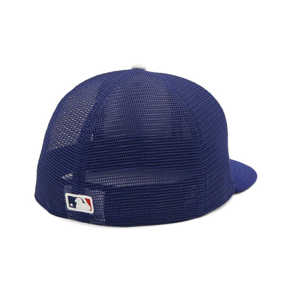 New Era 59FIFTY MLB LA Dark Royal Mesh 7 5950TR Los Dod Droy Size 25J Cap, 1/2 inch, White,