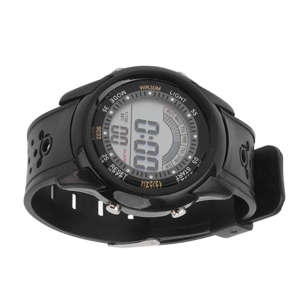 Sports Watch Luminous Waterproof Wear Resistant Alarm Function Stylish Digital Sports Watch for Outdoor Activities