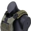 Breathable Anti-Slip Tactical Vest Shoulder Pads with Laser-Cut Design