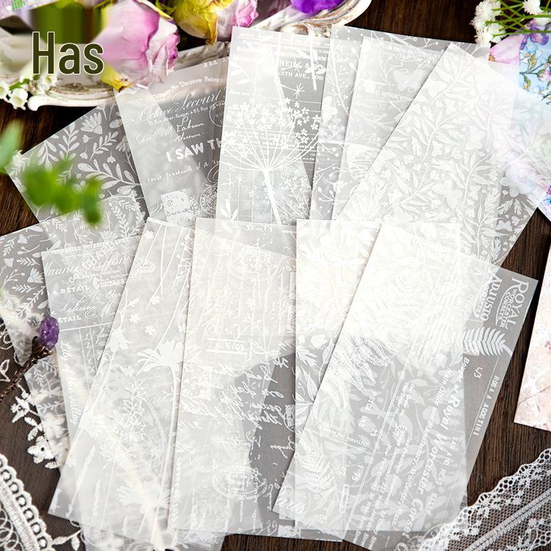 Yan Ji Emotional Collector Series: Retro Journal DIY Mixed Material Pack