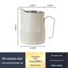 304 Stainless Steel Teflon Latte Art Cup - Italian Style Big Belly Milk Frother