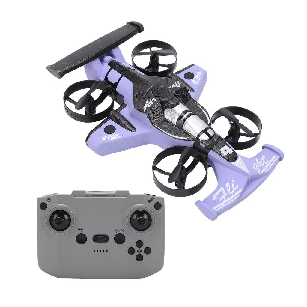 2 In 1 Flying Car Stunt Drone RC Quadcopter Flying Car Toy 2.4Ghz Remote Control Stunt Car Birthday Gift Dual Land Air