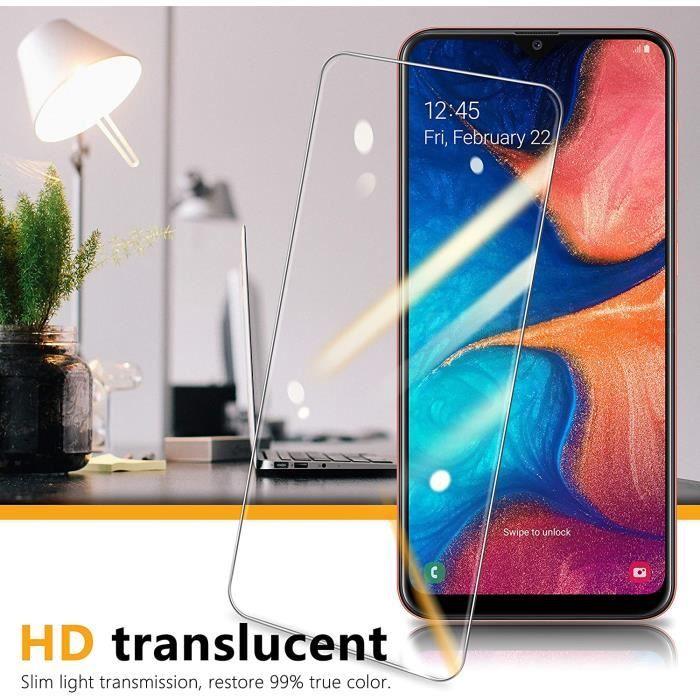 Film de protection d'écran - LittleMonkey - Samsung Galaxy A21 - Verre Trempé - 9H Dureté - 3 pièces