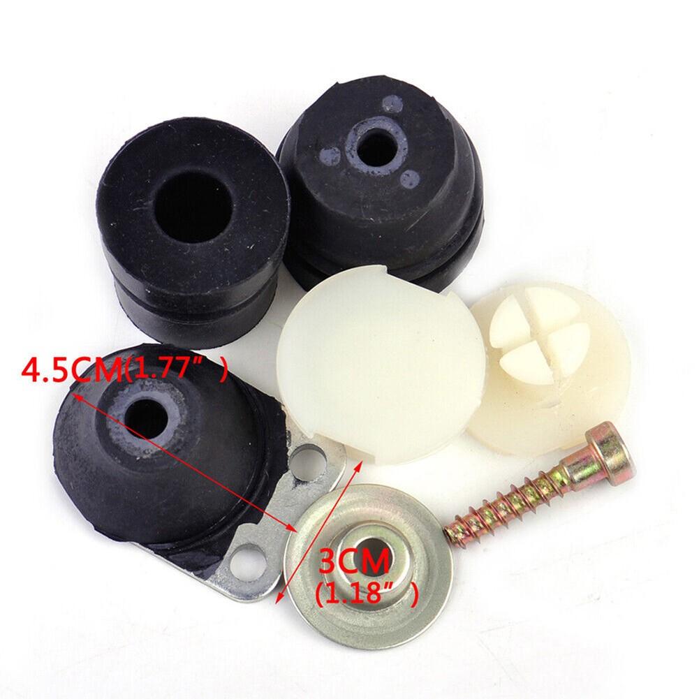 Pufferhalterungs-Set Kit Puffer-Kit Abdeckung Schrauben Voll AV