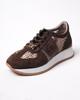 Women's Sneakers 8062026 36 Brown Suede