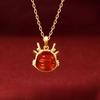 New Fuyun Dragon Necklace for Women's Niche Design National Trend Light Luxury Pendant for Girlfriend's Birthday