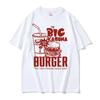 Famous Director Quentin Tarantino Movie Pulp Fiction T-shirt The Big Kahuna Burger That Tasty Hawaiian Burger Print Tshirt