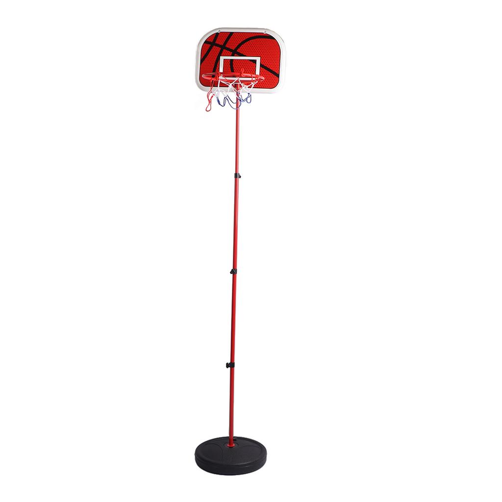 Basketball Hoop 5.91ft Height Adjustable Basketball Goal Basketball Backboard System Stand Basketball Goals Set Outdoor Indoor for Kids