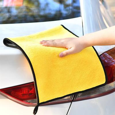 Verdicktes Autowasch-Mikrofasertuch 30x30/40/60CM Weiches Autoreinigungs-Trockentuch Gesäumtes Autopflegetuch Detaillierung Autowaschhandtuch