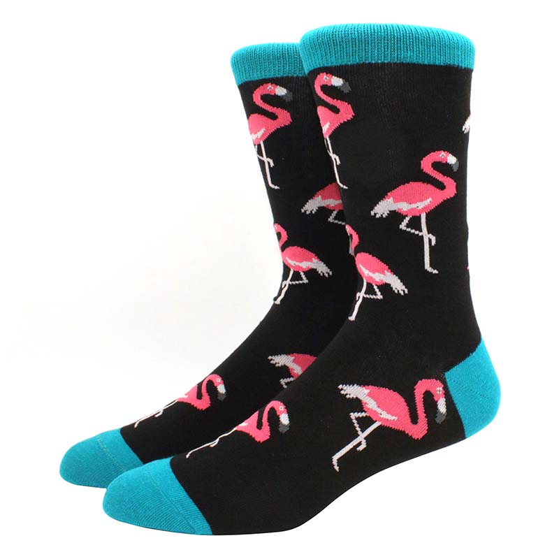 High Quality Combed Cotton Socks food Pattern Long Tube Funny Happy Men Socks Novelty Skateboard Crew Casual Crazy Socks