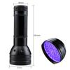 9/12/21/51 LED Protable UV Flashlight Black Light Ultraviolet Torch Blacklight Detector for Dog Urine Pet Stain and Bed Bug