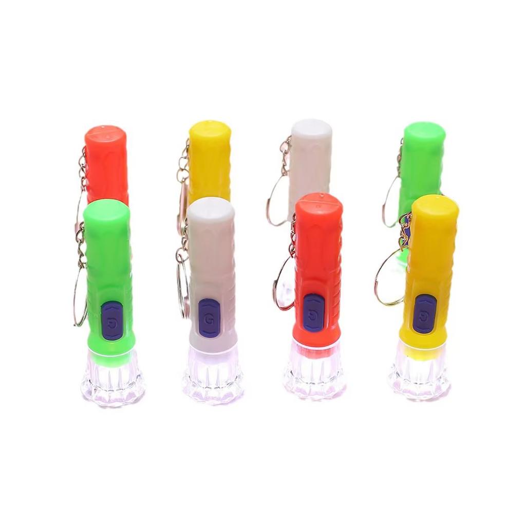 12Pcs Mini Children LED Flashlight Lamp Toy for Kids Birthday Party Favors Pinata Fillers Goodie Bag Gift
