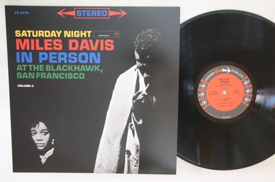 LP Record MILES DAVIS - In Person, Saturday Night At The Bl CS8470,DYJP1040 SONY Japan Jazz Used
