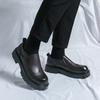 Fashion Casual height increasing thick soled men's shoes British Sliding into trend Shoes Men's Classic Business Dress comfort Shoes Men