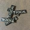 6X 3D Metal Focal Aluminum Car steering wheel emblem sticker audio Speaker car stickers car styling badge logo decoration