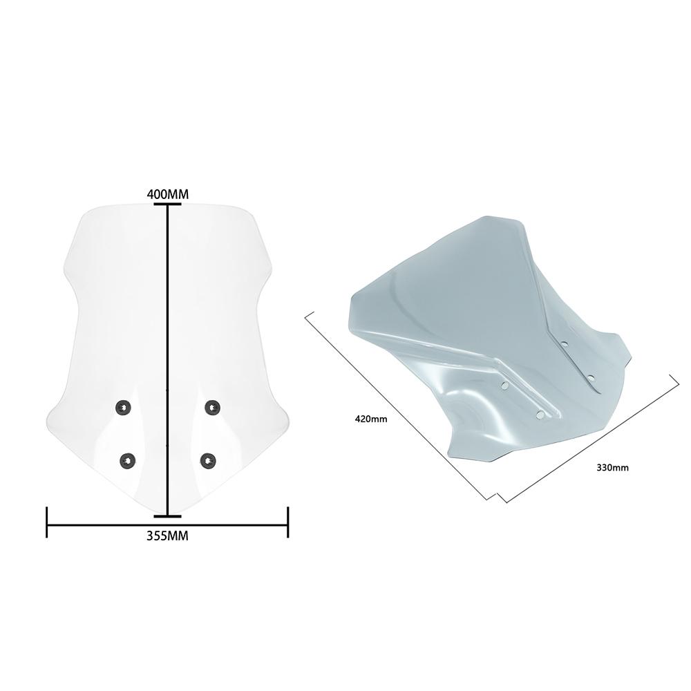 Motorcycle Accessories For BMW G310GS 2017-2025 WindScreen Windshield Viser VIsor G 310 GS G 310GS G310 Double Bubble Screen ABS