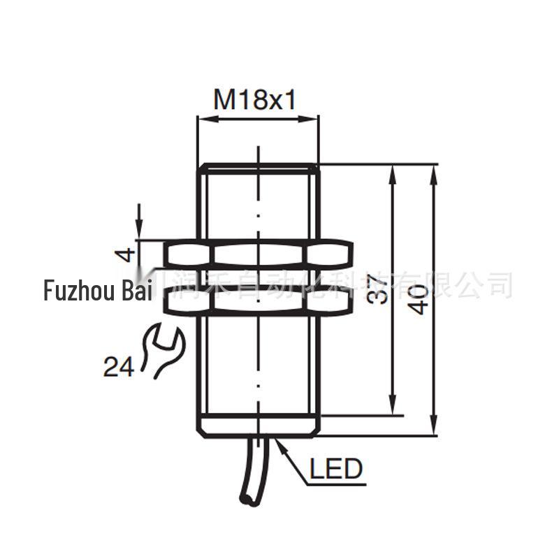 P+F NCB8-18GM40-N0 NC NAMUR Inductive Sensor, Intrinsically Safe, Explosion-Proof