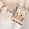 Double-Layer Jewelry Storage Box for Necklaces & Rings, Multifunctional Organizer for Earrings & Jewellery
