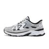 Silver Wing Shoes Abrasion Resistant Lightweight Height Increasing Low Top Chunky Sneakers Unisex Silver Gray 233153-SLGY