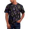 Halloween All Over Print T Shirt , Cute Pumpkin Graphic Tee for Women Men