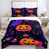 3pcs Halloween decorations Duvet Cover Set - Machine Washable, Includes 1 Cover and 2 Pillowcases, No Core Included yy251013105