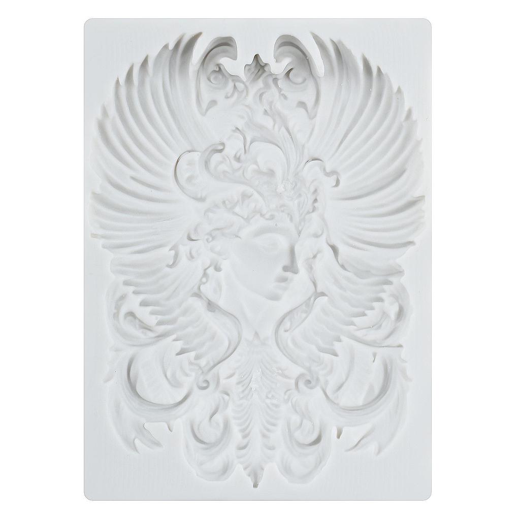 Goddess Silicone Mold Lady Avatar Apple Girl Queen Fondant Molds Cake Decorating Tools Theme Cake Dessert Decorated Chocolate Candy Mold
