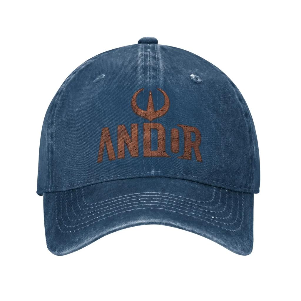 Andor Logo Baseball Caps Vintage Distressed Washed Snapback Cap Men Women Outdoor Running Golf Adjustable Fit Hats Cap
